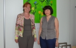 LRin Stocker und SGBCisl-Landessekretärin Agnes Haller: "Endlich Stellenausschreibung bei der Agentur der Einnahmen" (FOTO: Astrid Pichler)