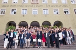 Foto di gruppo con i migliori neo-diplomati altoatesini