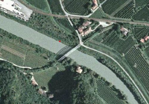 Technical map: Gauging station ETSCH BEI SIGMUNDSKRON