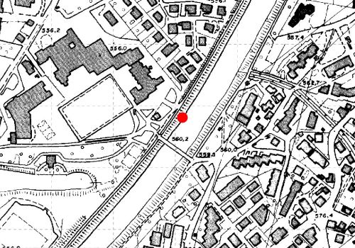 Technische Karte: Pegelstation EISACK BEI BRIXEN