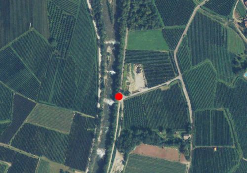 Technische Karte: Pegelstation PASSER BEI MERAN