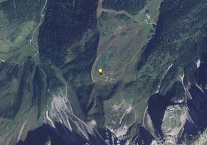 Aerofotografia: Campo neve LADURNS