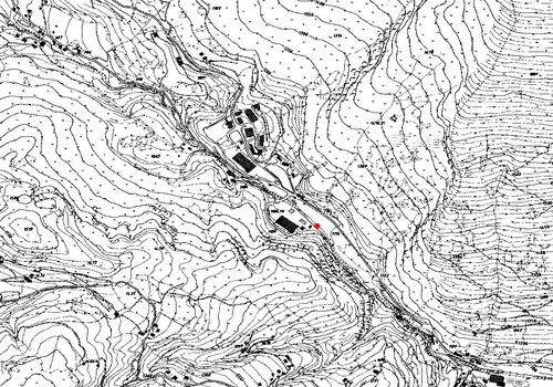 Technical map: Gauging station GRÖDNERBACH BEI PONTIVES