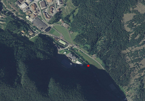 Technical map: Gauging station GRÖDNERBACH BEI PONTIVES