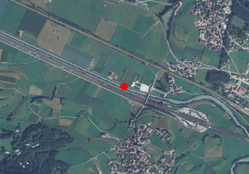 Technical map: Gauging station EISACK BEI FREIENFELD
