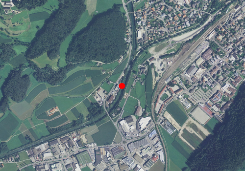 Technische Karte: Pegelstation RIENZ BEI STEGEN