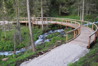 Sentiero naturalistico Zannes a Funes