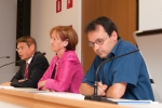 Stefan Luther, Martha Stocker und Helmuth Sinn (von rechts) legten den neuesten Arbeitsbericht vor. Foto: LPA/ohn.
