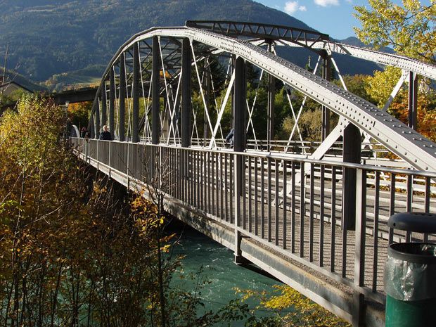 Il Ponte Widmann a Bressanone Il Ponte Widmann a Bressanone