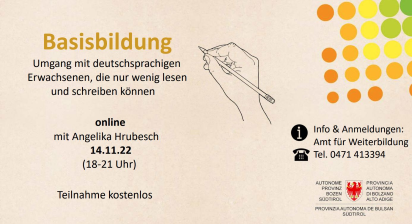 Fortbildung Basisbildung