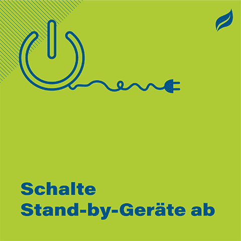 Schalte Stand-by-Geräte ab