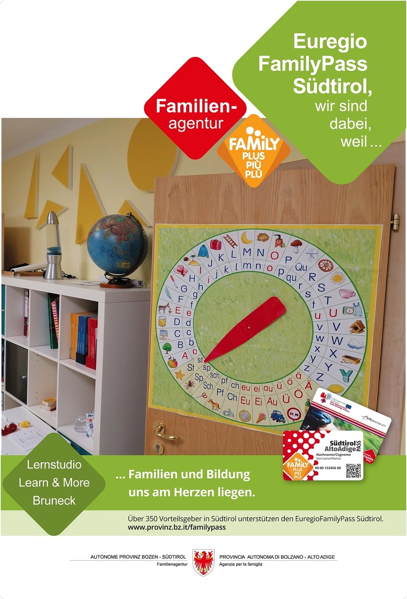 Lernstudio Learn & More Bruneck