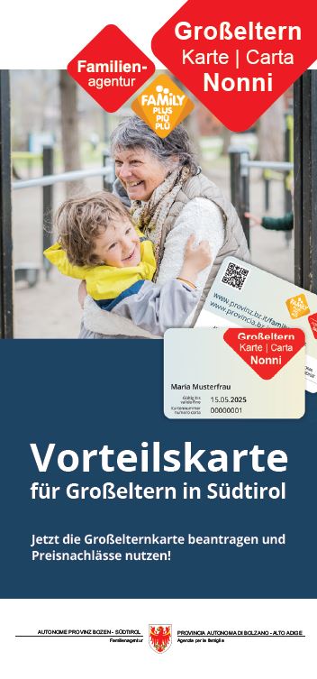 Großelternkarte Flyer Cover