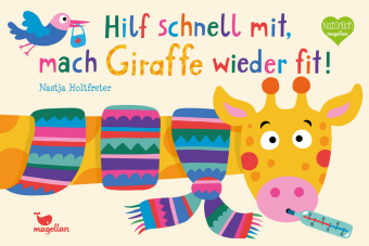 Bookstart Buchtitel Hilf schnell mit, mach Giraffe wieder fit