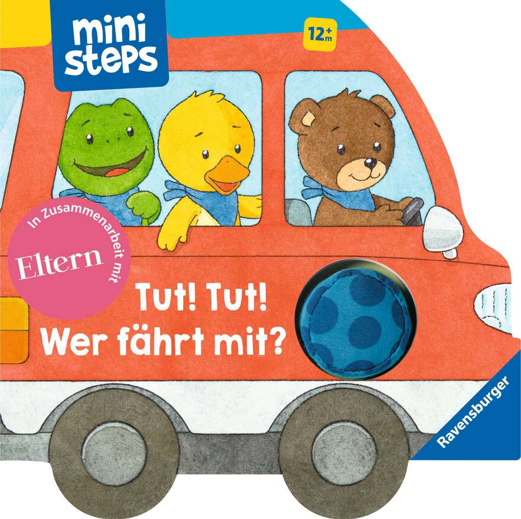 Bookstart Buchtitel Tut Tut Wer fährt mit