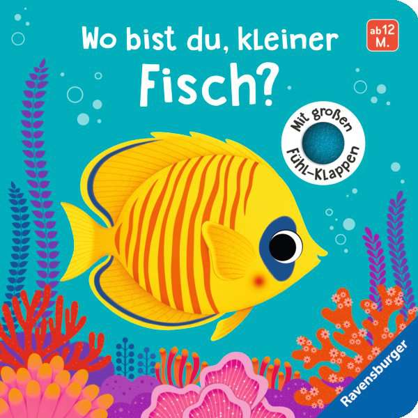 Bookstart Buchtitel Wo bist du kleiner Fisch