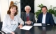 LRin Sabina Kasslatter-Mur, Präsident Rudi Gamper und Direktor Georg Plattner freuen sich über die gute Akzeptanz von ORF III