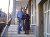 Sein letztes Projekt: Luis Thurner auf der Baustelle des Bildungszentrums in Äthiopien
