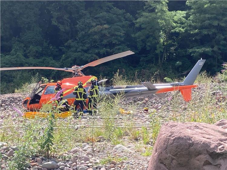 05.08.2025 Hubschrauberabsturz in der Sill