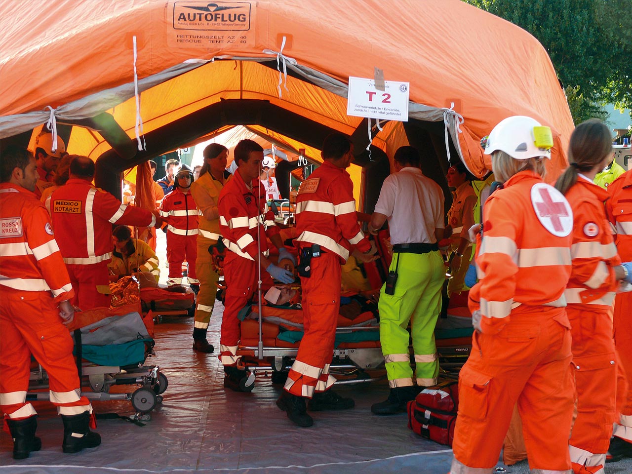 Rettungssanitäter -Schnelleinsatzgruppe