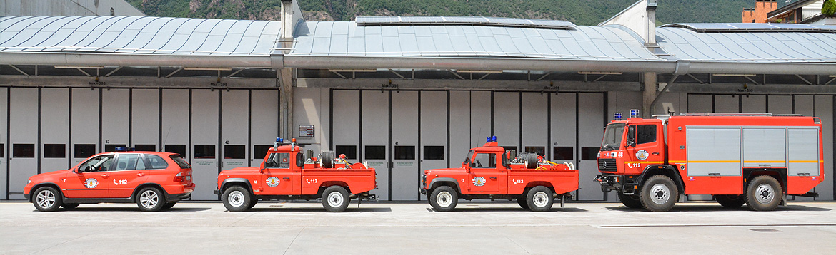 Löschzug Waldbrand