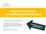 Stop Coronavirus: Verhaltensempfehlungen