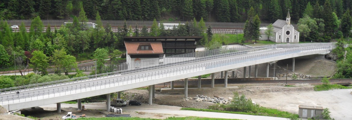 Brennerbad - Wiederherstellung der Brücke
