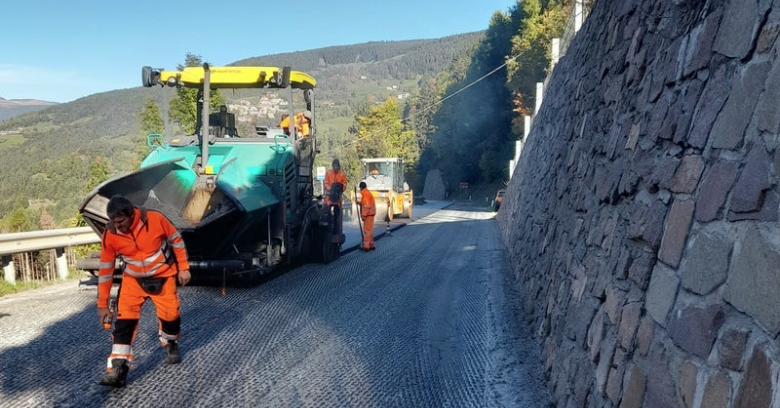 außerordentliche Instandhaltungsarbeiten an den Staats- und Landesstraßen in Südtirol